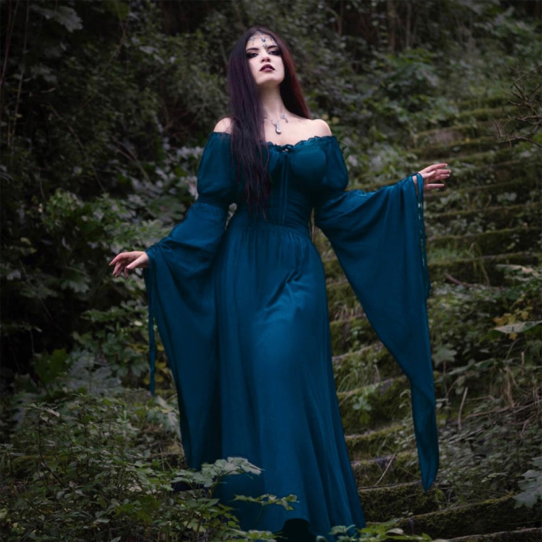 Saige Renaissance Romantic Maxi Dress