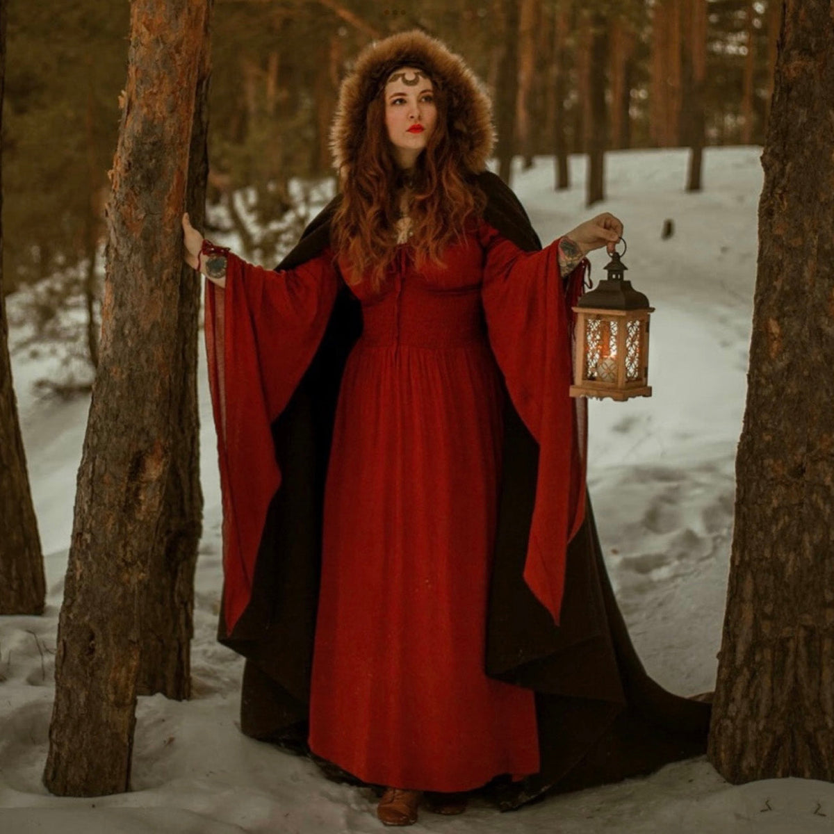 Saige Renaissance Romantic Maxi Dress
