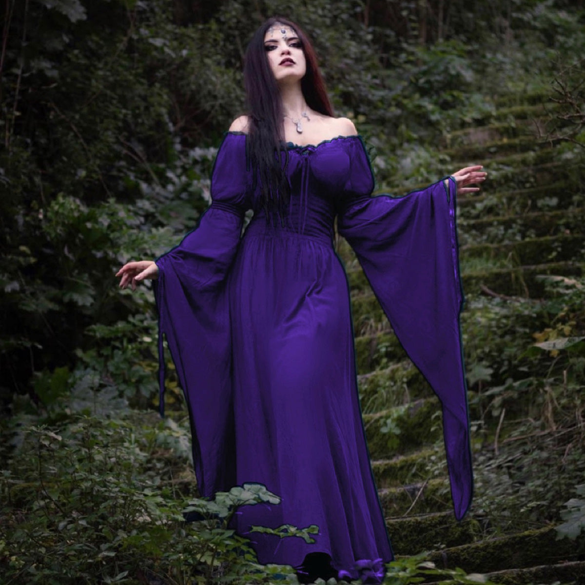 Saige Renaissance Romantic Maxi Dress