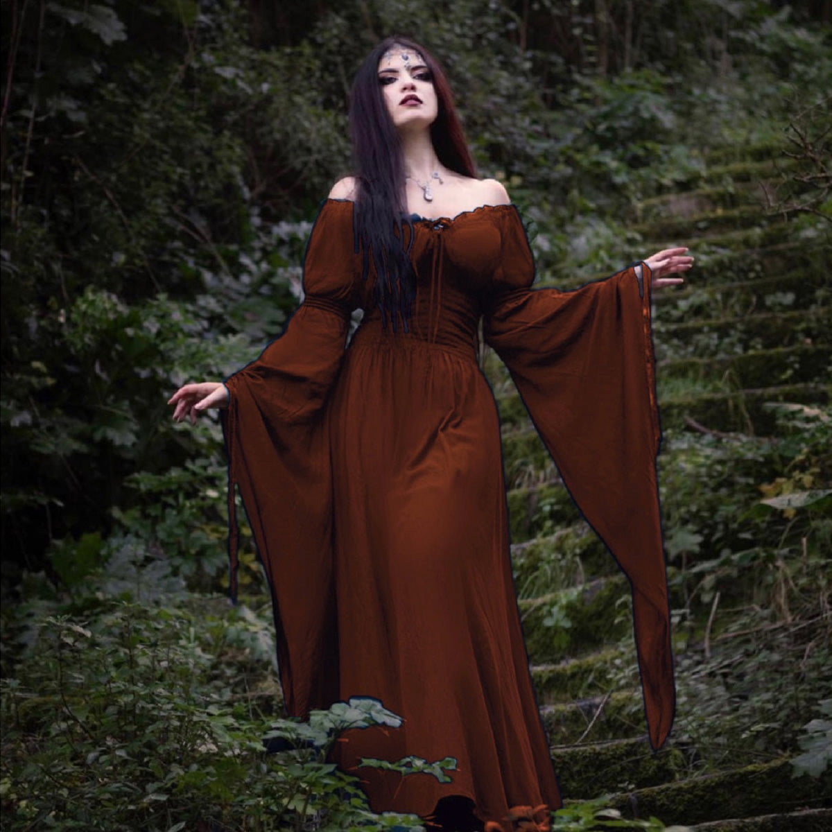 Saige Renaissance Romantic Maxi Dress