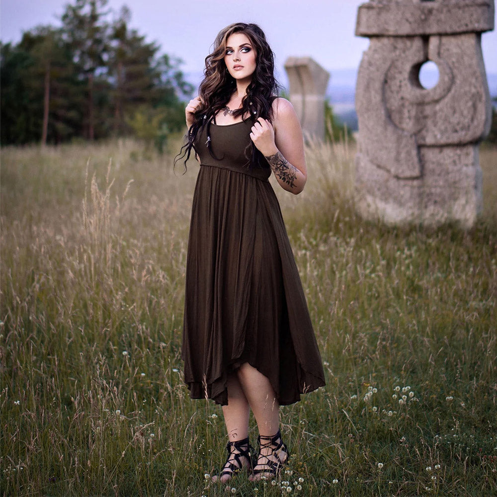 Quinn Stretch Lycra 3/4 Length Midi Dress
