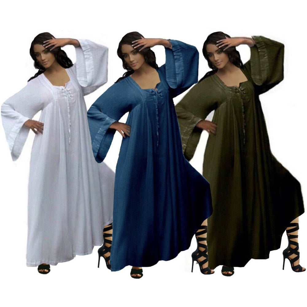 Maria Lagenlook Moroccan Dress Gown Wedding Bridesmaid