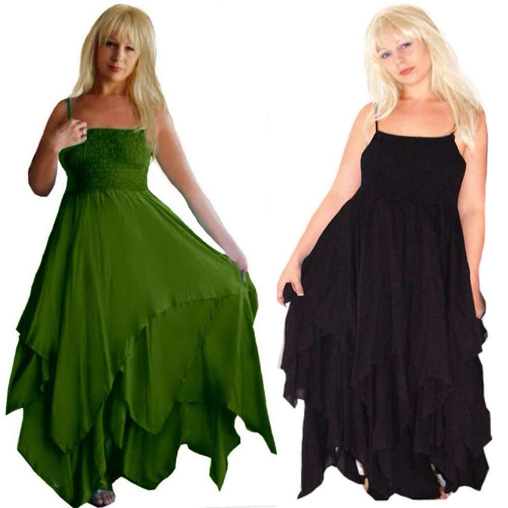 Nicole  Boho Pixie Dress Hippie Layered Design Lagenlook Chic