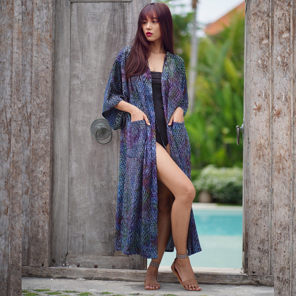 Catalina Kimono Robe Beach Cover-Up Robe