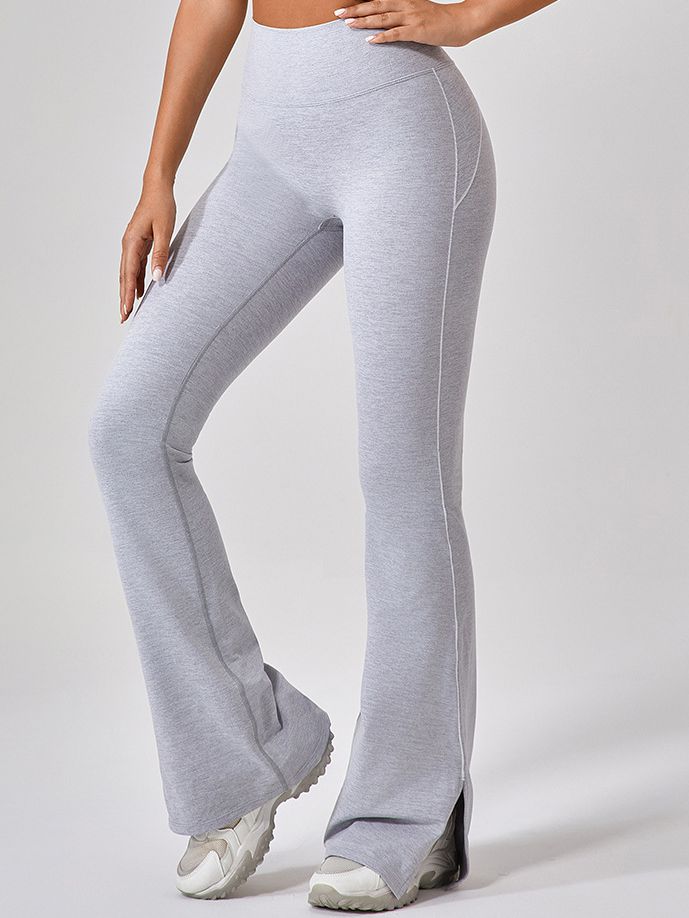 Flare High-waisted Split Pants