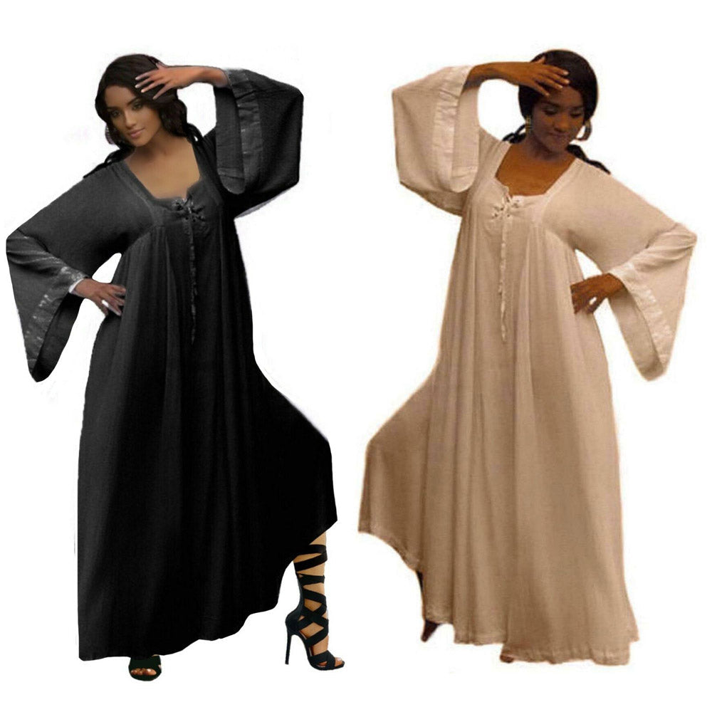 Maria Lagenlook Moroccan Dress Gown Wedding Bridesmaid