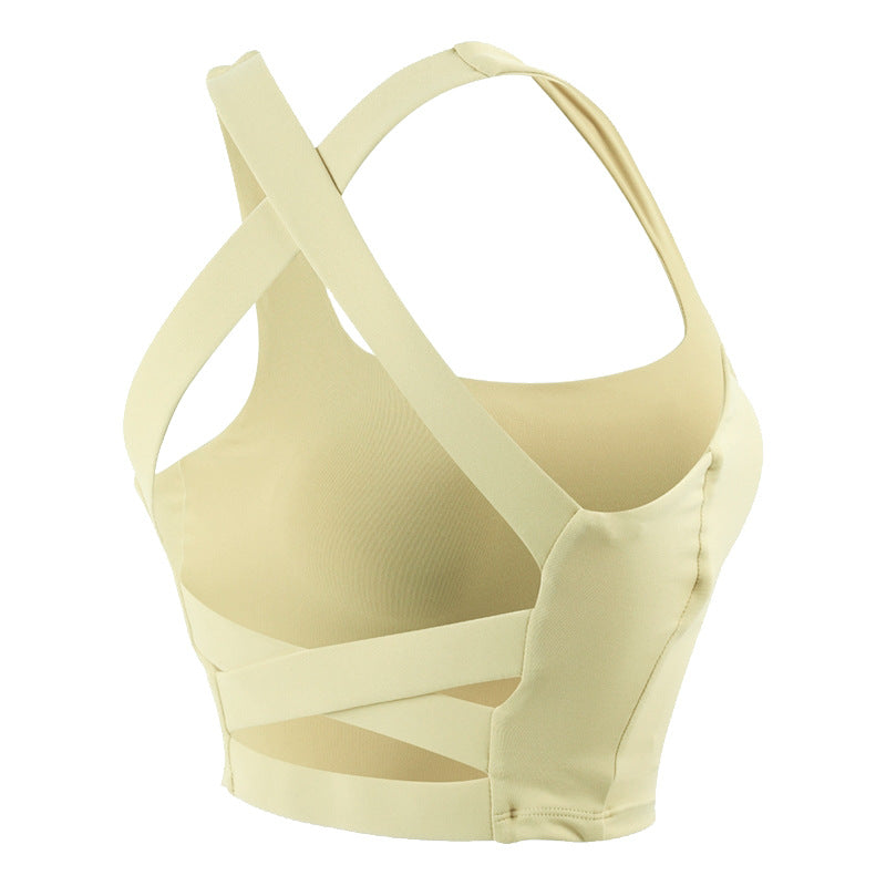 Cross Back Medium-support Bras
