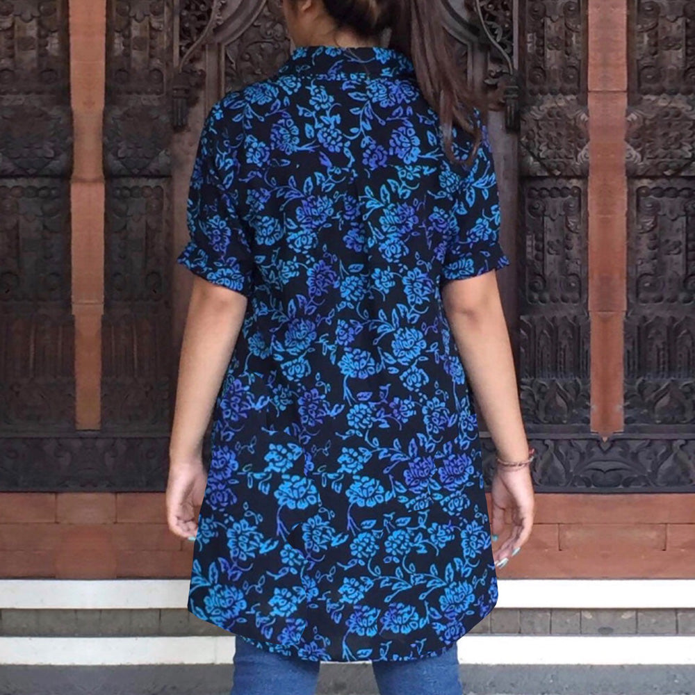 Harley Batik Shirt Long Cut Blouse