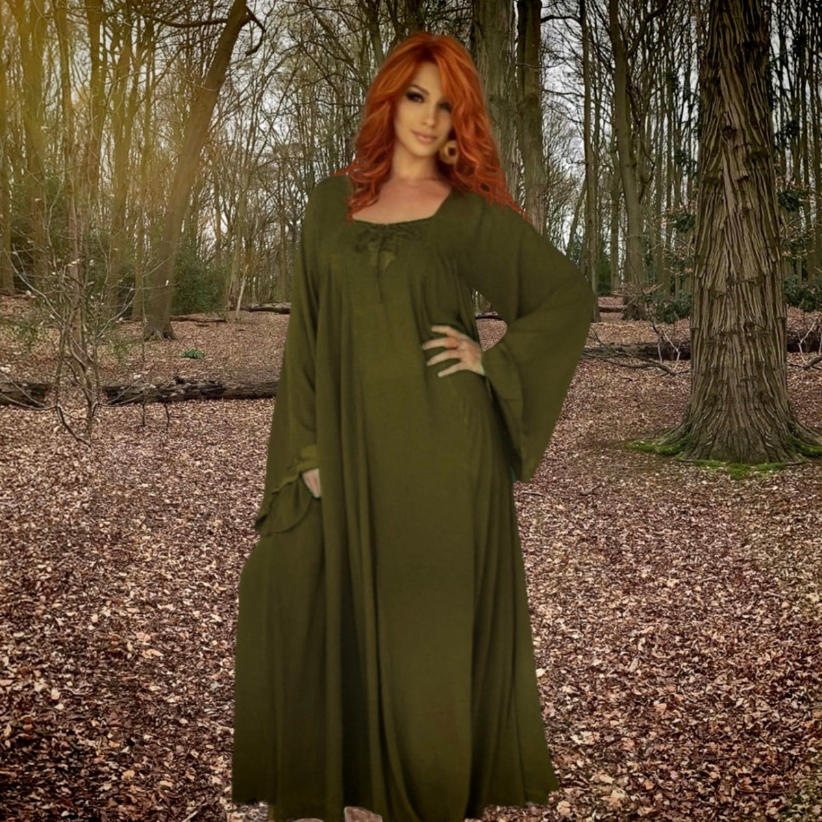 Natalia Art To Wear Lagenlook Moroccan Goddess Dress