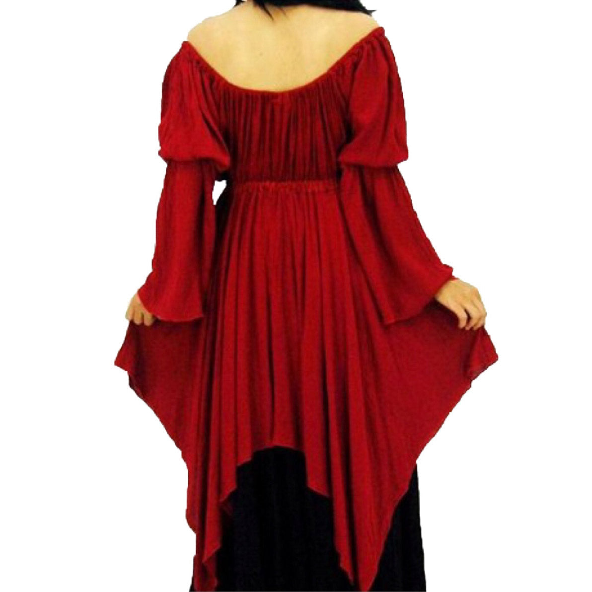 Alma Renaissance Long Sleeves Boho Peasant Blouse