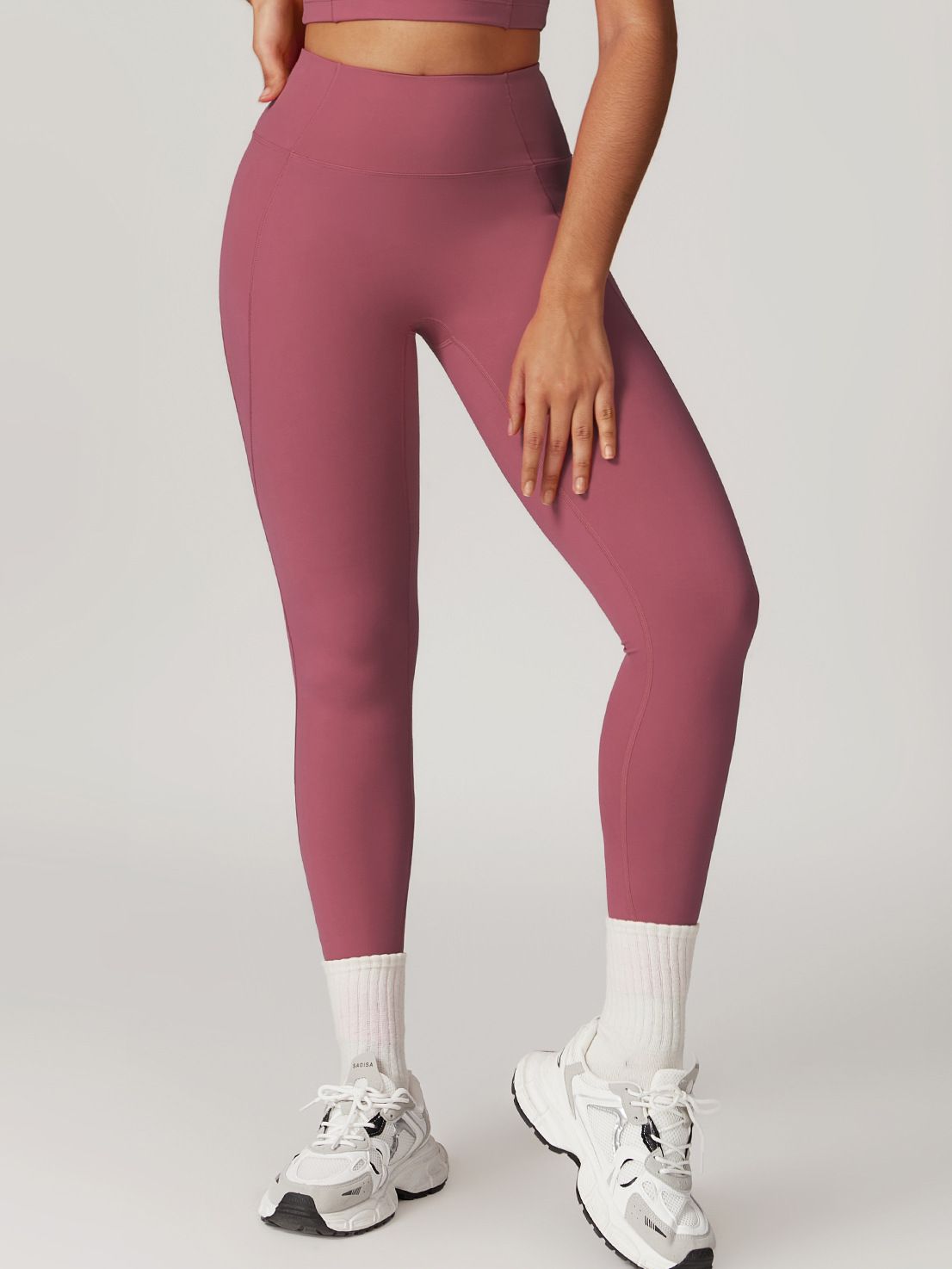 High-waisted Hip-lift Quick Dry Elastic Tight Scrunch Bum Leggings