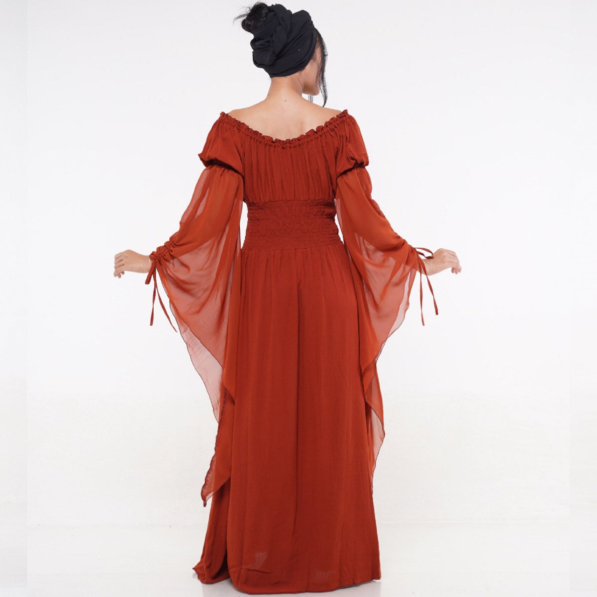 Clarissa Flowing Sleeve Renaissance Romantic Maxi Dress
