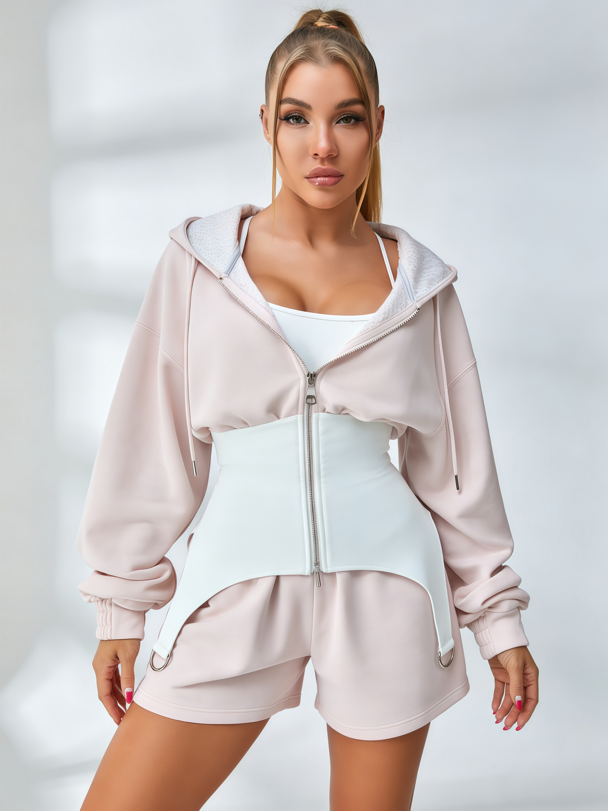 Corset Street Short Romper