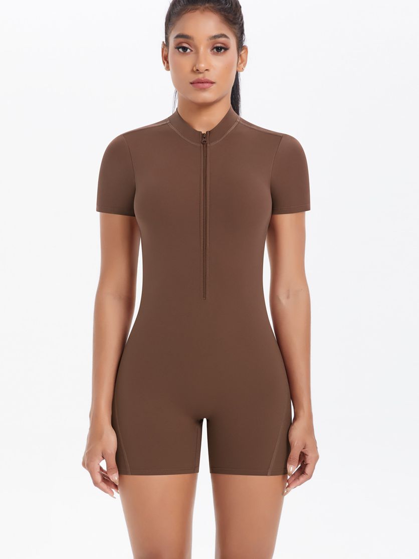 Hollow Out Backless Scrunch Bum Push Up Design Romper