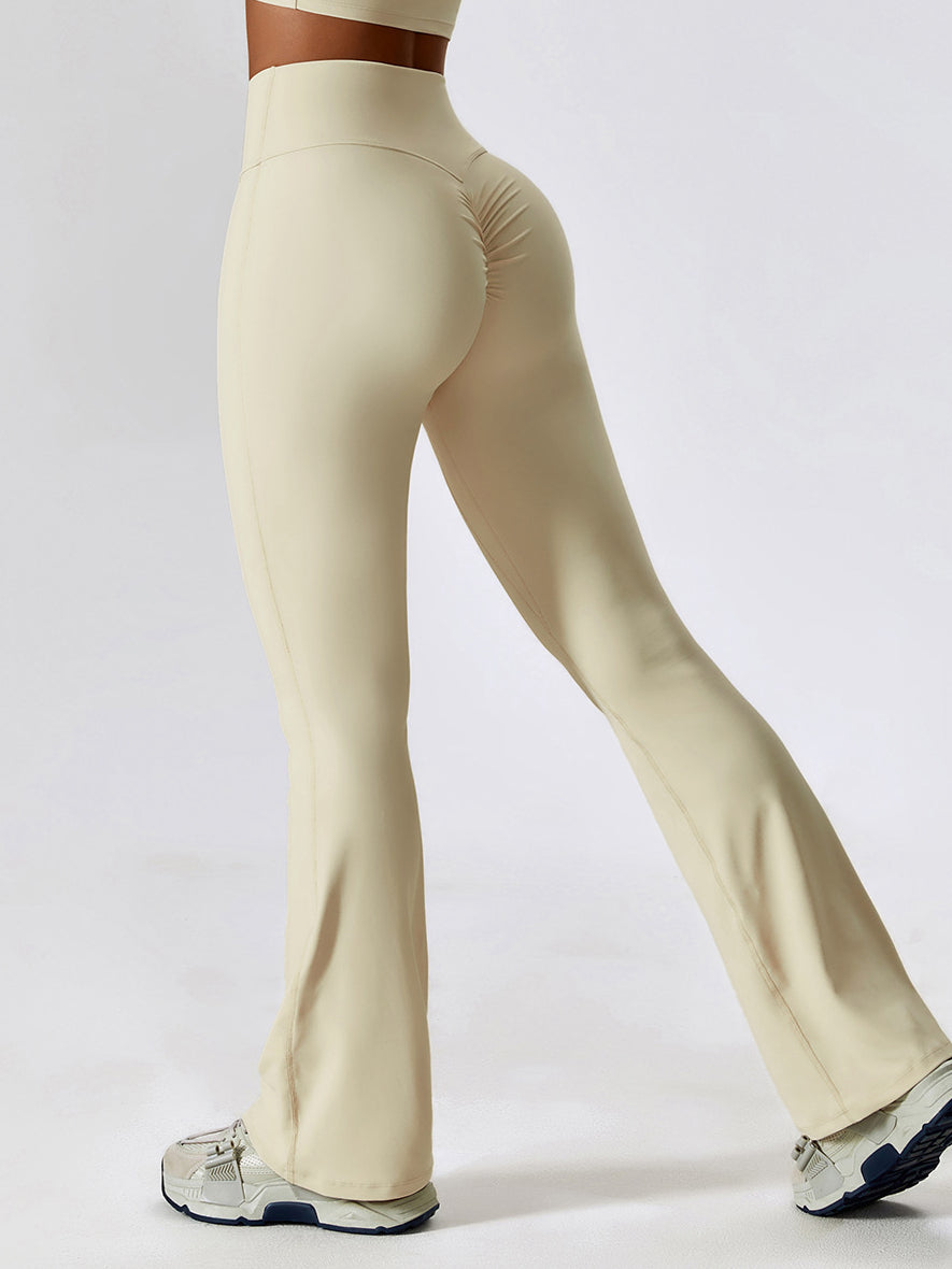 Flare Scrunch Bum Pants