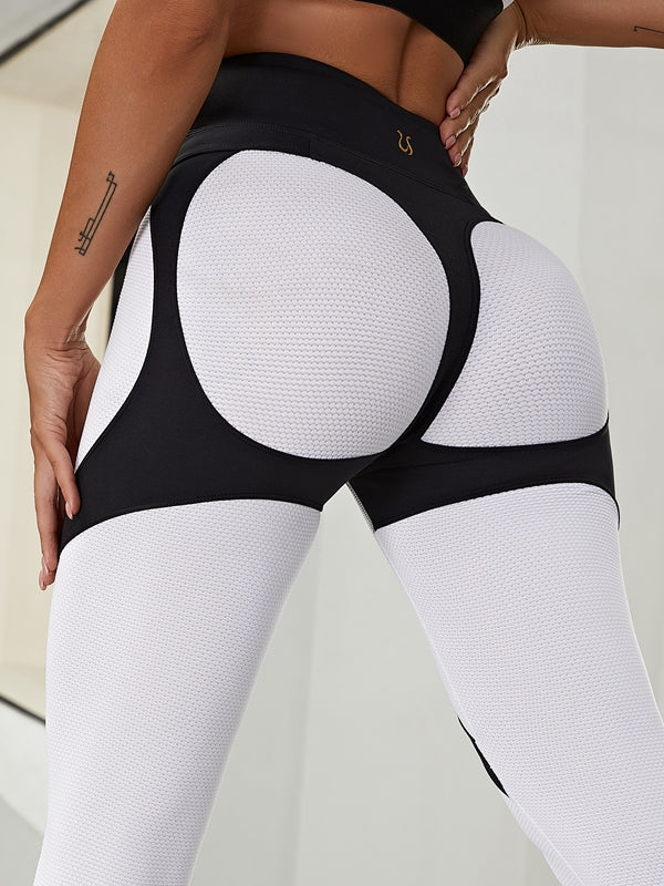 Fly-Eye Fishnet Breathable Booty Leggings
