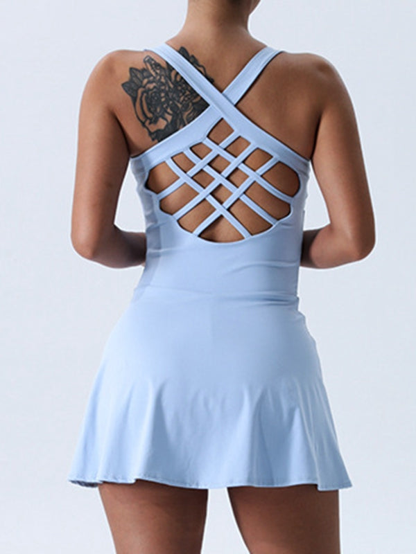 Cross Back Tennis Dress X ANECHKAANNN ?