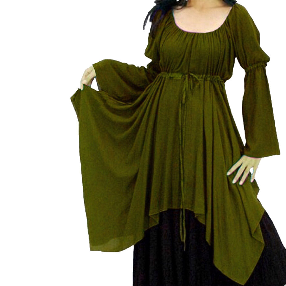 Ainhoa Renaissance Long Sleeves Bohemian Blouse