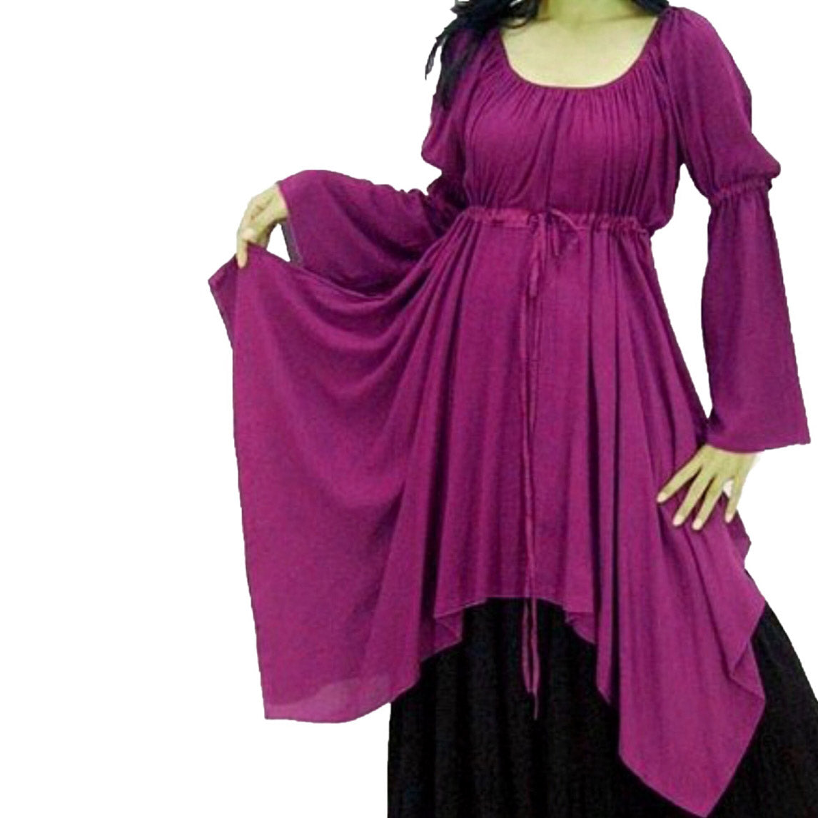 Ainhoa Renaissance Long Sleeves Bohemian Blouse