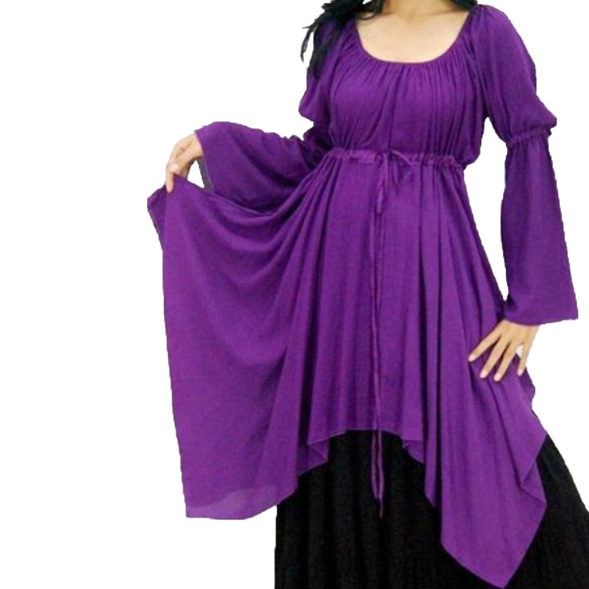 Ainhoa Renaissance Long Sleeves Bohemian Blouse