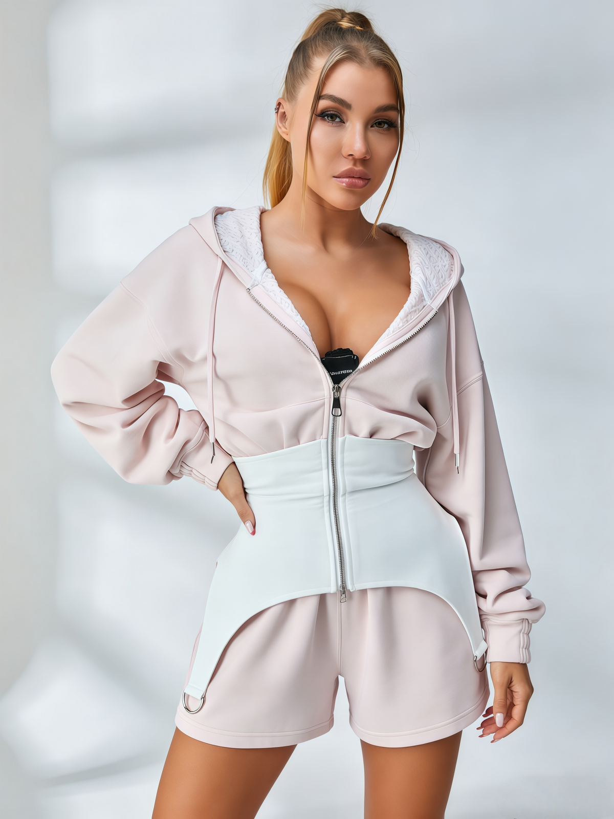 Corset Street Short Romper
