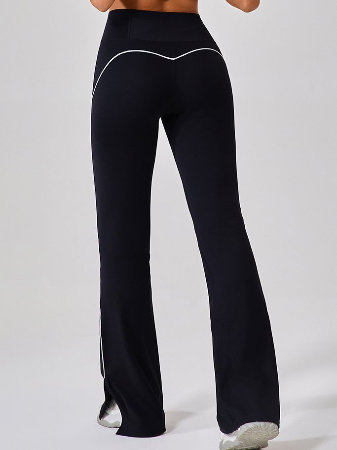 Flare High-waisted Split Pants