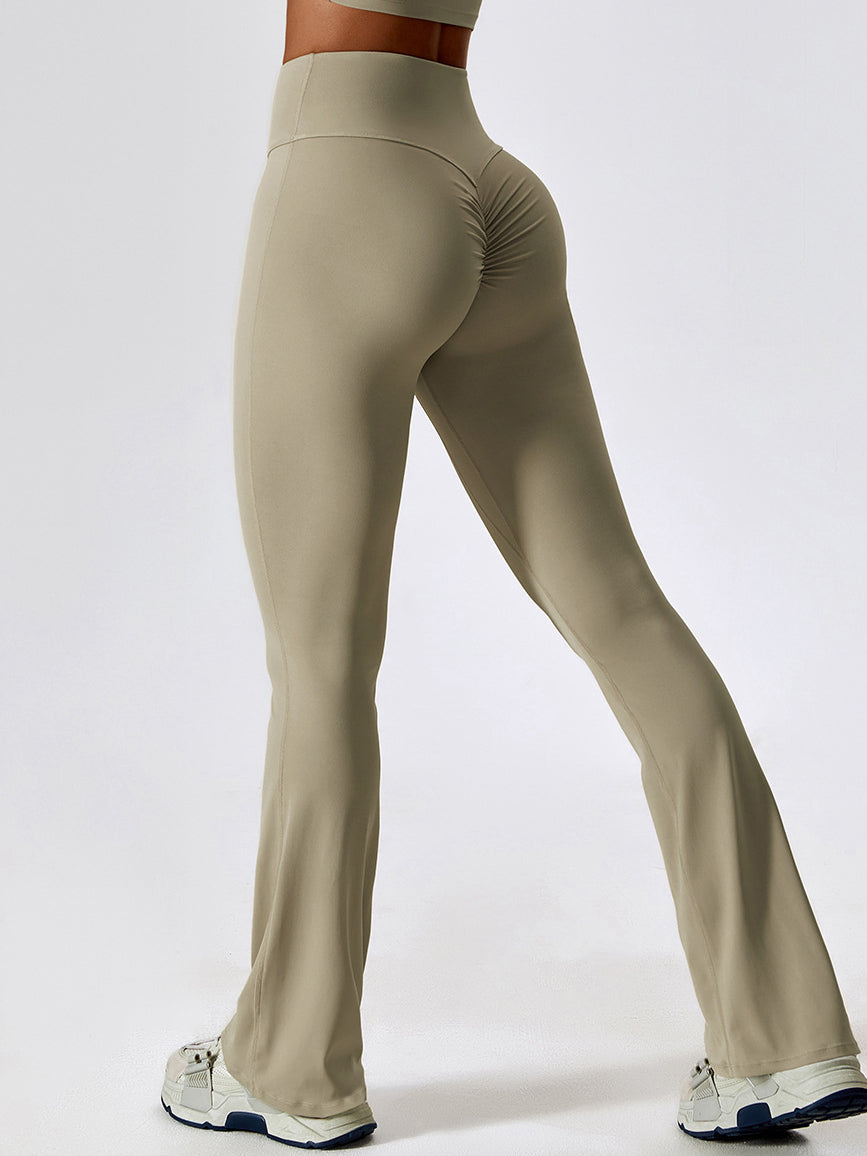 Flare Scrunch Bum Pants