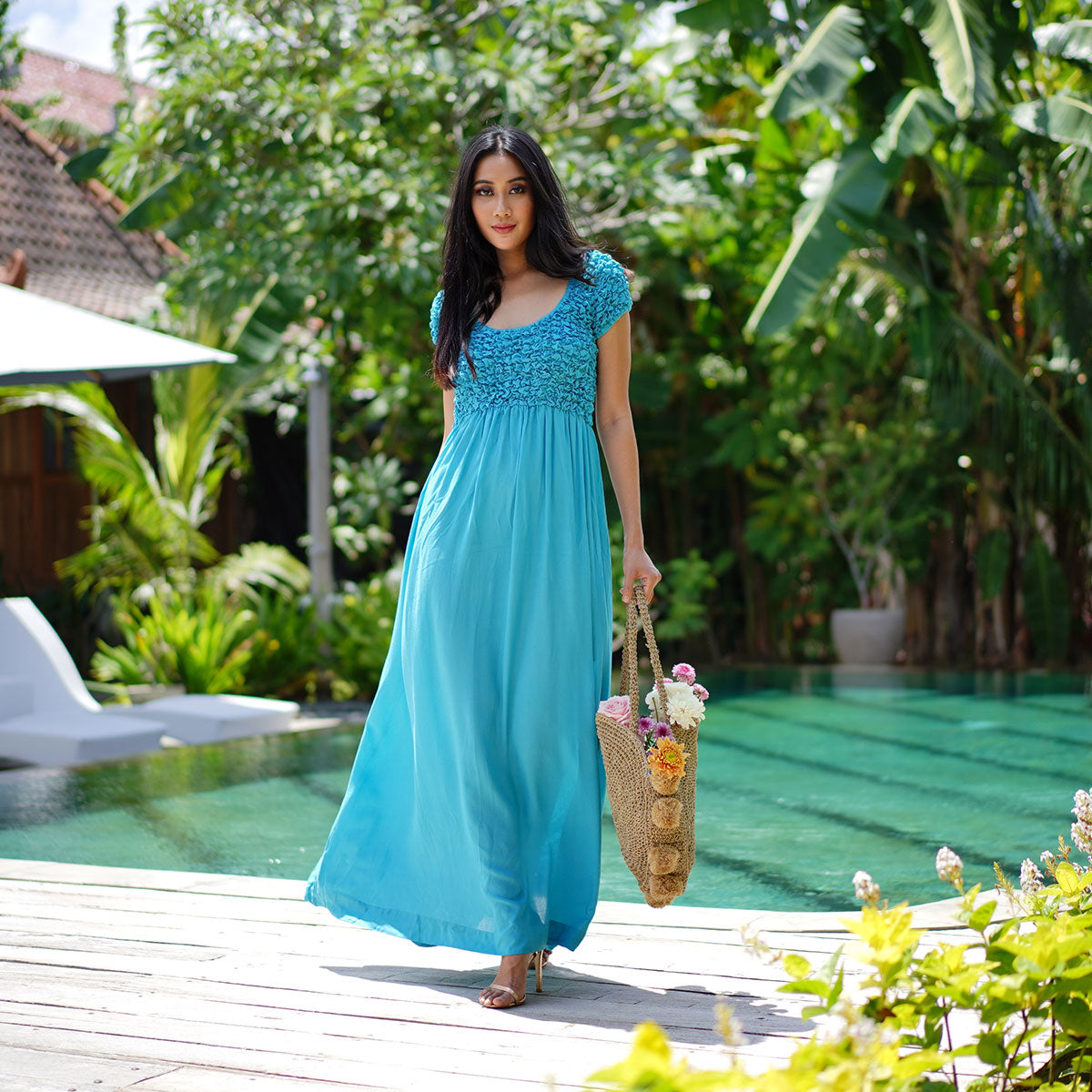 Frida Casual Fashion Boho Maxi Dress