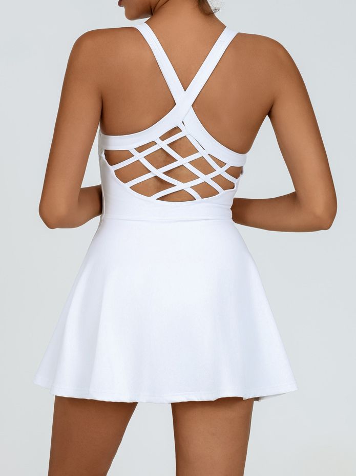 Cross Back Quick Dry Tennis Dress