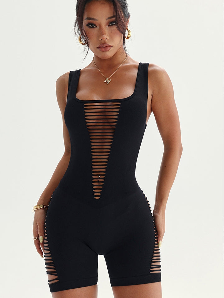 Hollow Out Quick Dry Romper