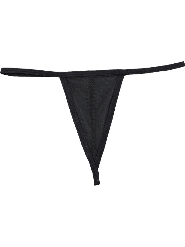 Lace Print T-back Panties