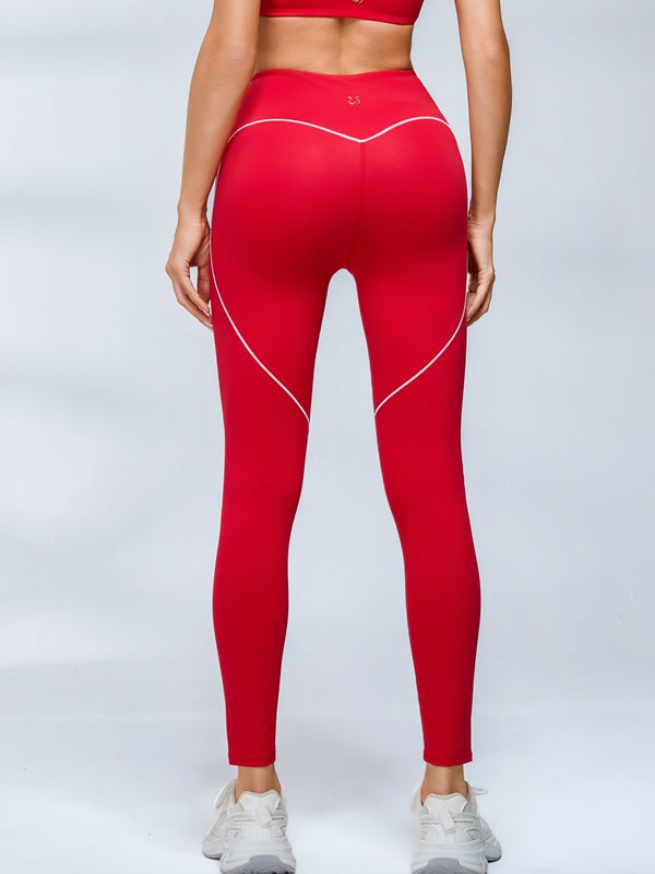Big Heart Shape Booty Leggings