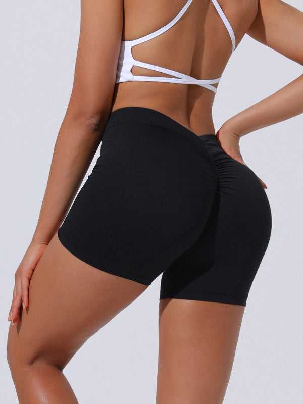 Deep-V Scrunch Bum Leggings