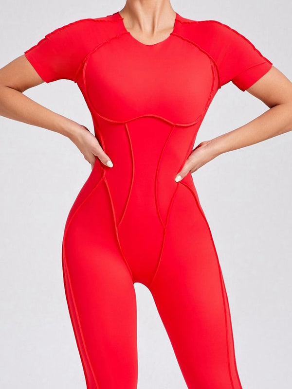 Heart Backless Jumpsuit