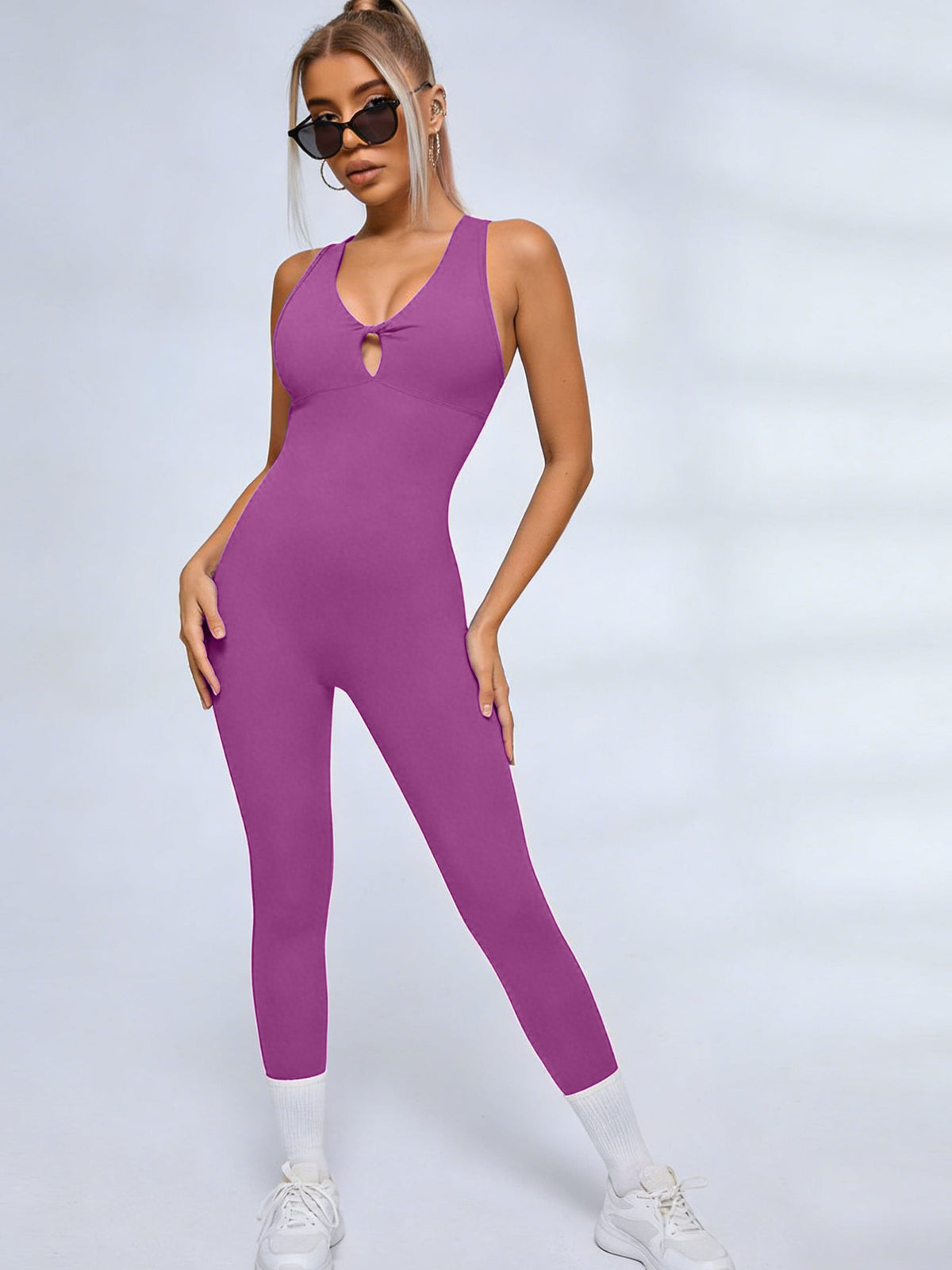 Hollow Out Beauty Back Jumpsuit