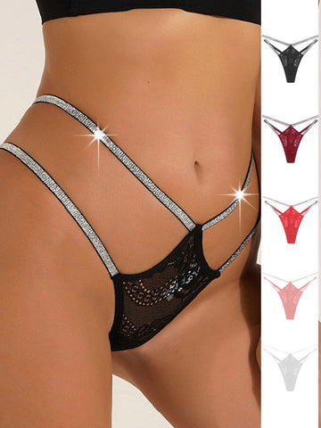 Diamond Lace Hollow Out Panties