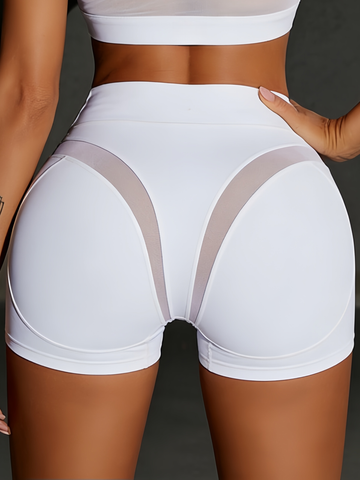 Super Sexy Unique Mesh Hip-lift Shorts