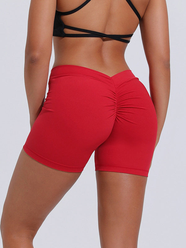 Deep-V Scrunch Bum Leggings
