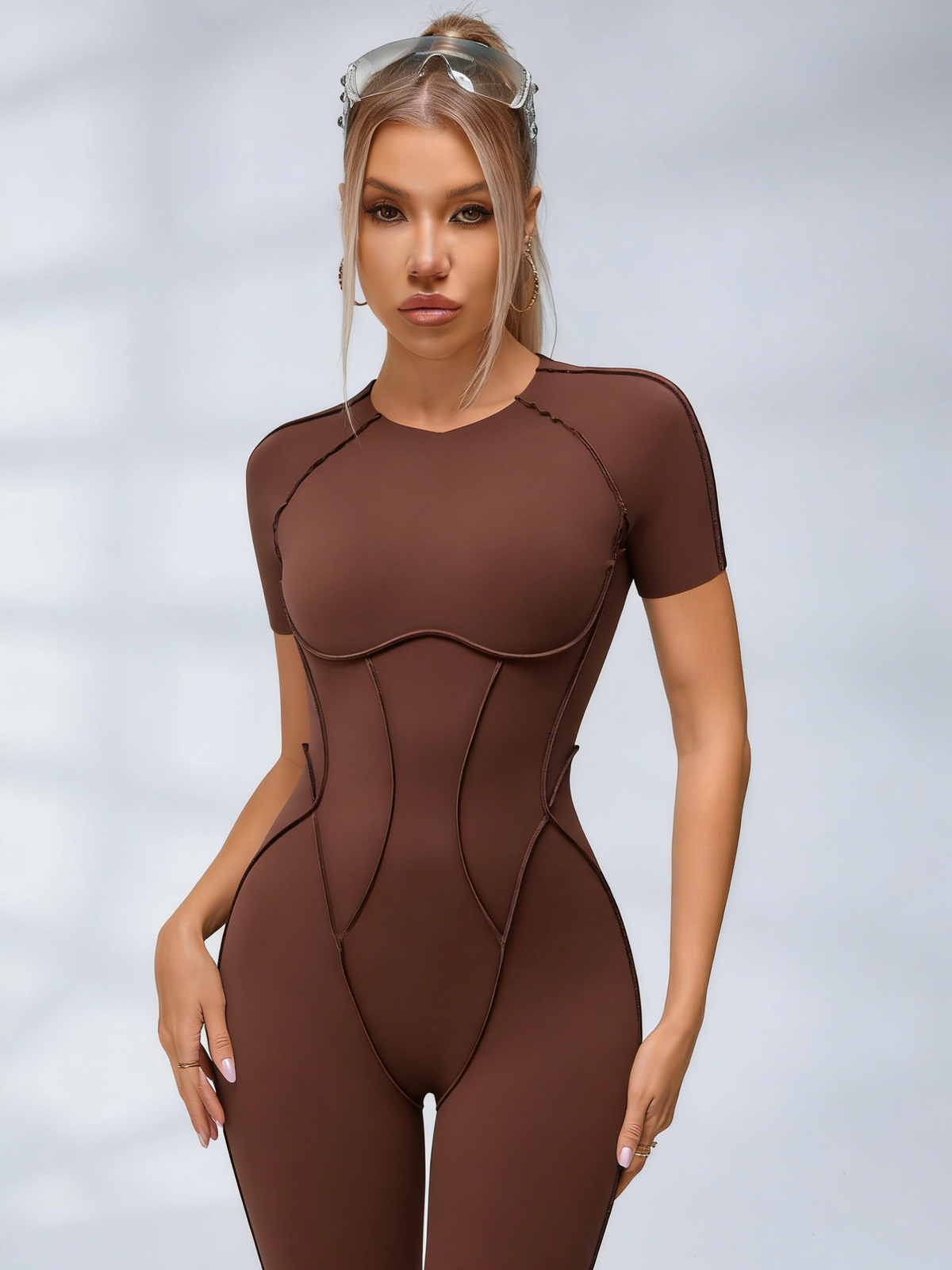 Heart Backless Jumpsuit