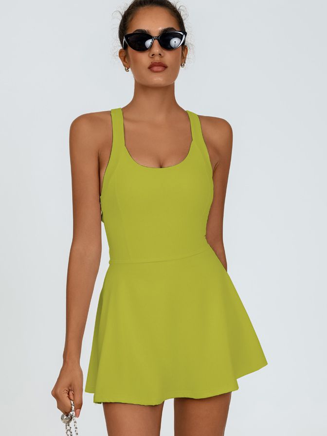 Cross Back Quick Dry Tennis Dress