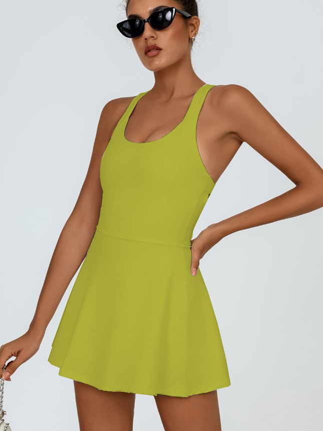 Cross Back Quick Dry Tennis Dress