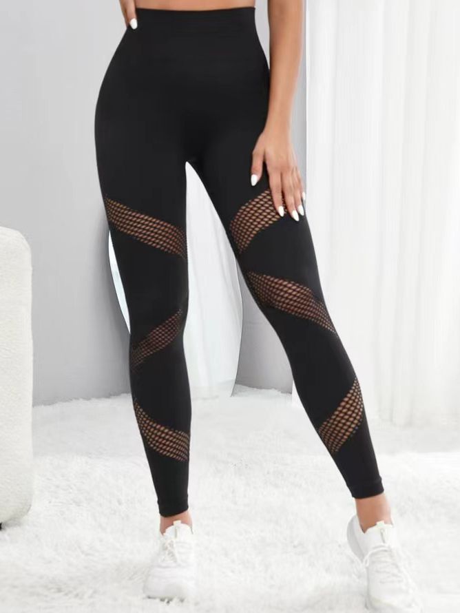 Hip-lift Seamless Elastic Tight Net Leggings