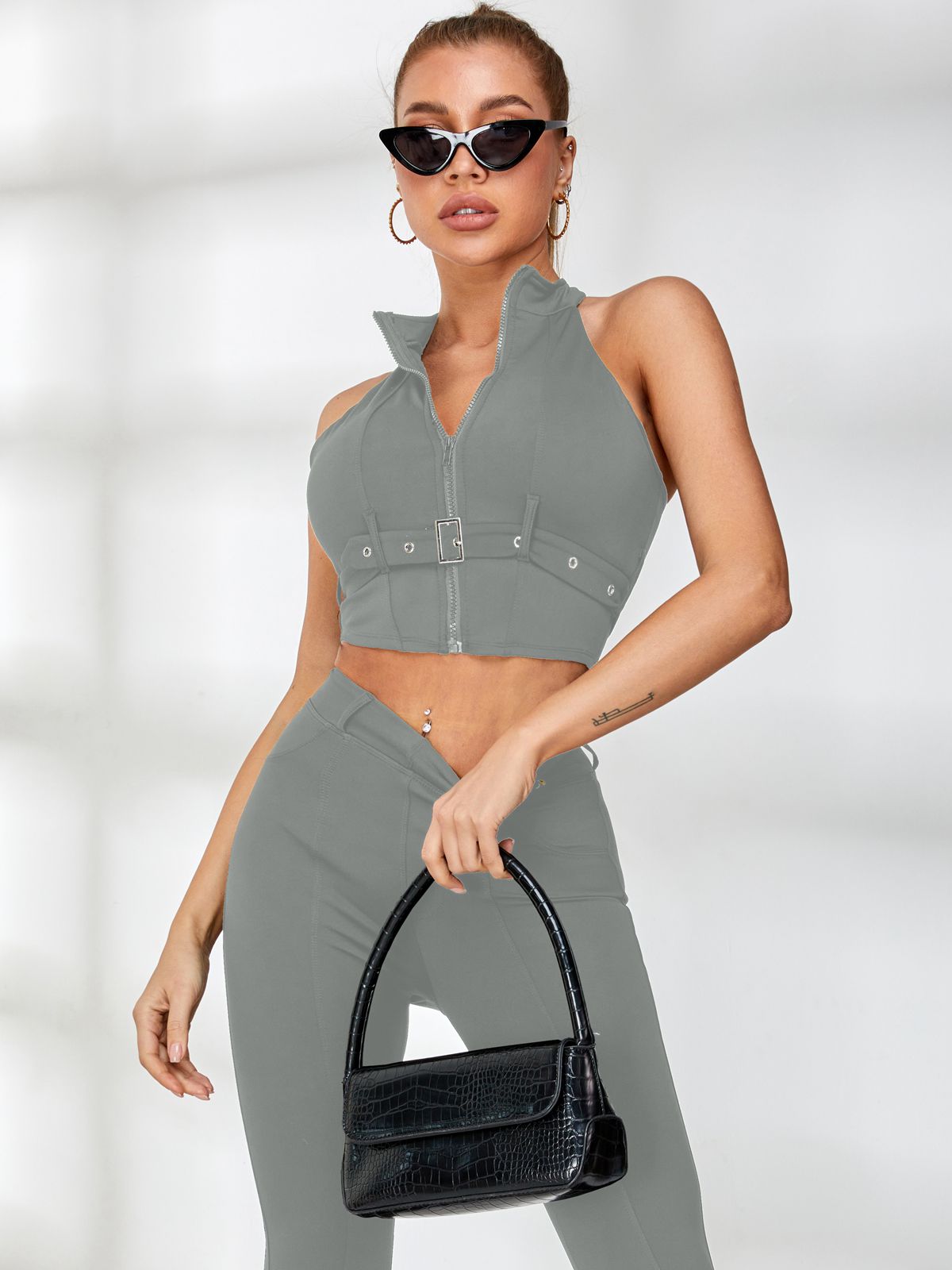 Fake Pocket Sassy Leggings