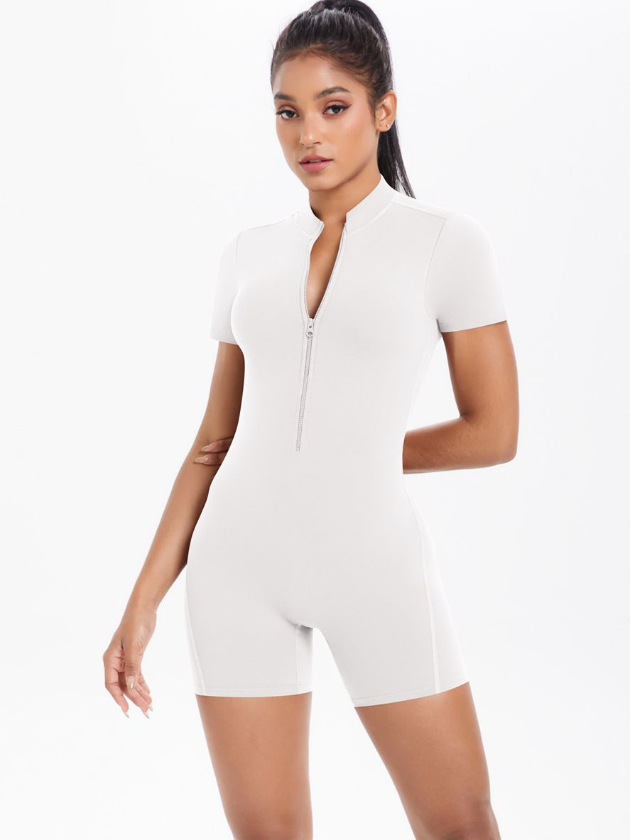Hollow Out Backless Scrunch Bum Push Up Design Romper