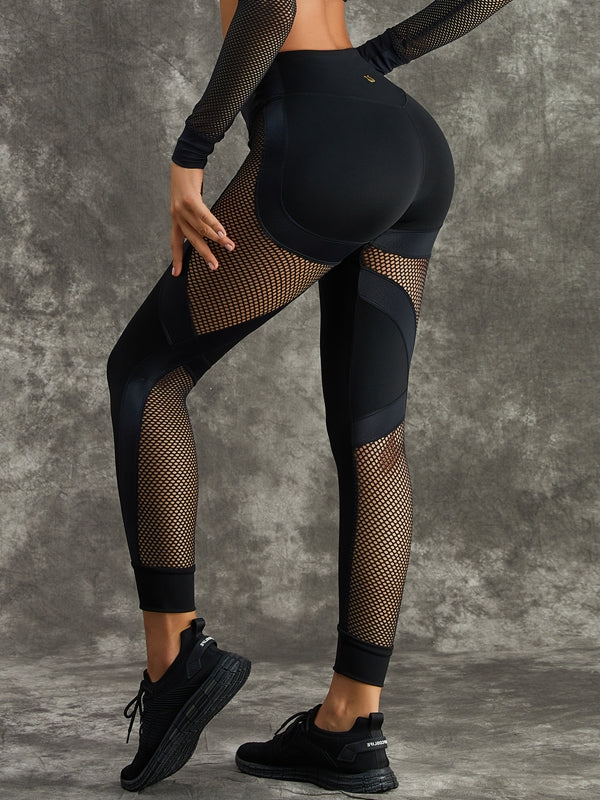 Unique Wildest Leopard Net Style Tracksuit
