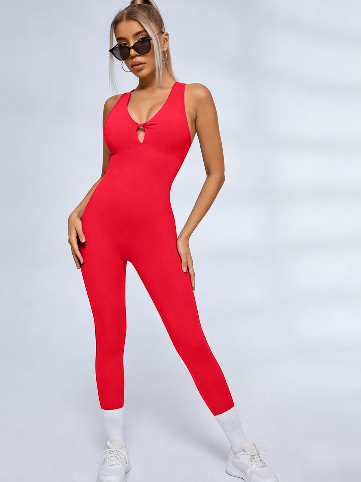 Hollow Out Beauty Back Jumpsuit