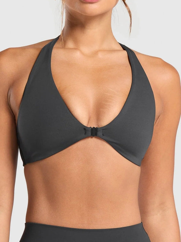 Halter Backless Sports Bras