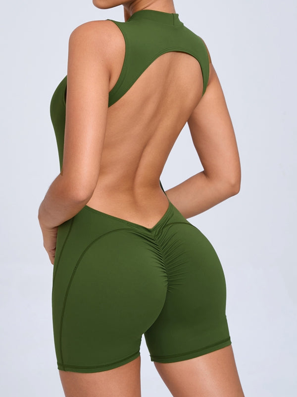 Backless Scrunch Bum With Pads Romper