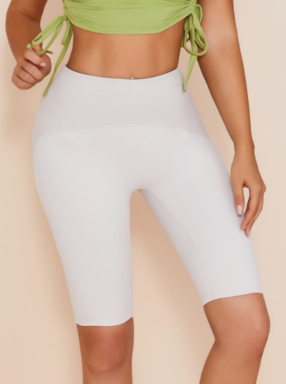 Drawstring Sexy Cutout Sports Short Tracksuit