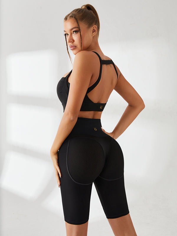 Fly Eye Contrast Color High-rise Sportswear